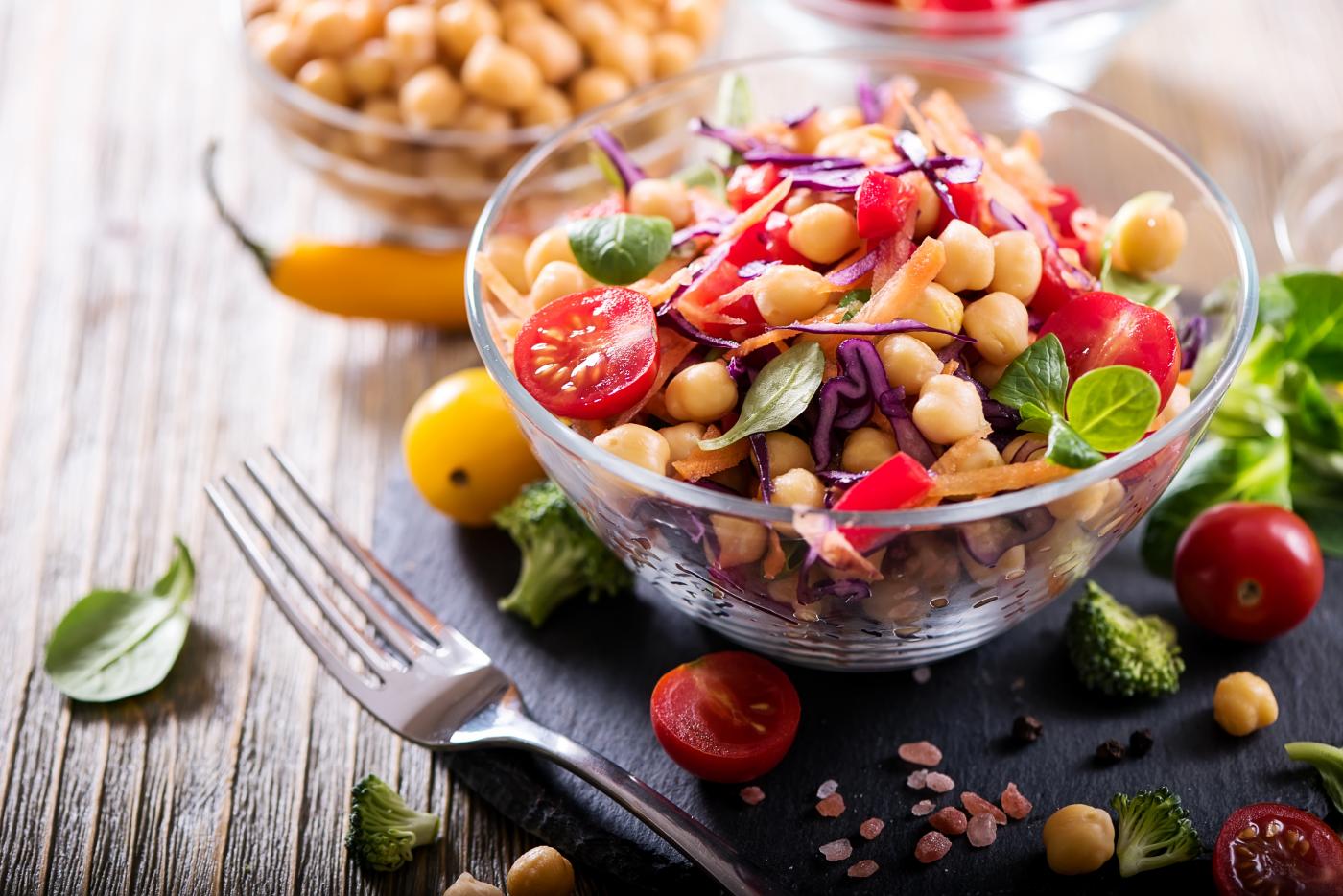 Vitalkost Kichererbsensalat